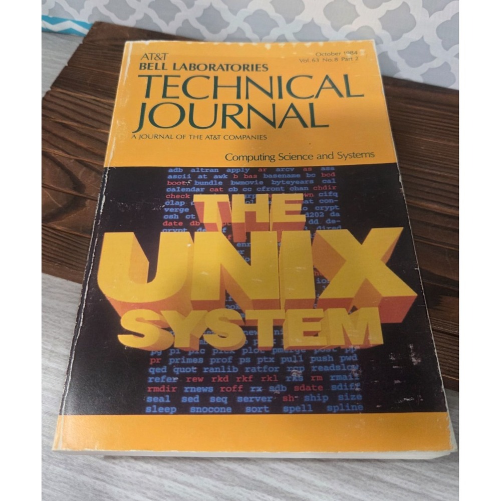 AT&T Bell Laboratories Technical Journal The UNIX System Part 2 Oct 1984